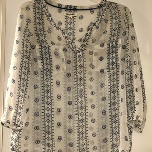 AEROPOSTALE Women’s Sheet Blouse, XL